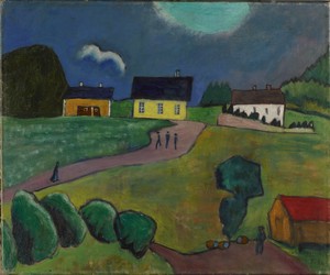 Gabriele Münter, German, 1877–1962: From Norway (Tjellebotten), 1917 (2012-22). © 2012, Artist Rights Society (ARS), New York / VG Bild-Kunst 