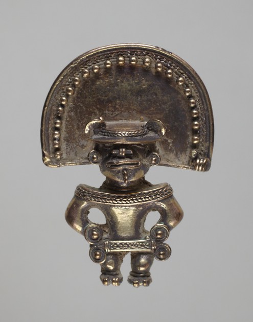 Pendant: anthropomorphic deity (y1978-11)