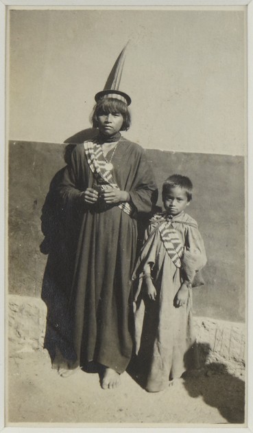 Indigenous man and boy, Panama (2007-71)