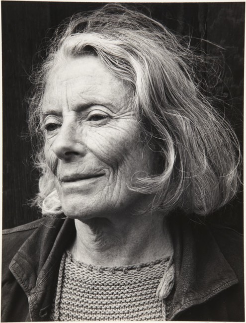 A photo of Ella Young by Ansel Adams