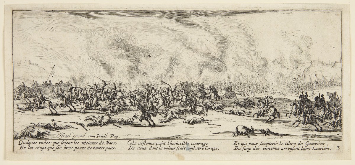 The Battle, from the series Les Grandes Misères de la Guerre (The ...