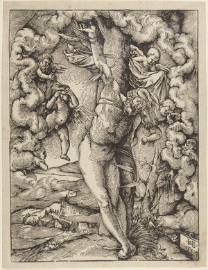Hans Baldung, German, 1484/5 - 1545 Saint Sebastian 1514