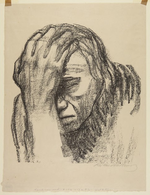 Meditating Woman I (Nachdenkende Frau I) (x1951-82)