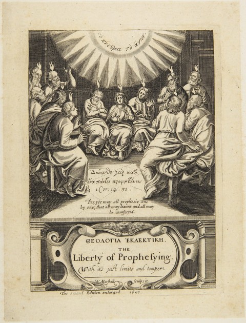 title-page-to-the-liberty-of-prophesying-second-edition-1657-x1934