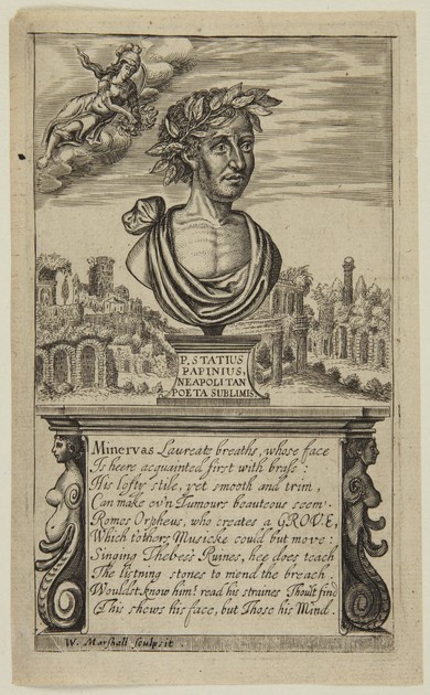 Bust of Poet: P. Statinius Papirius (x1934-972)