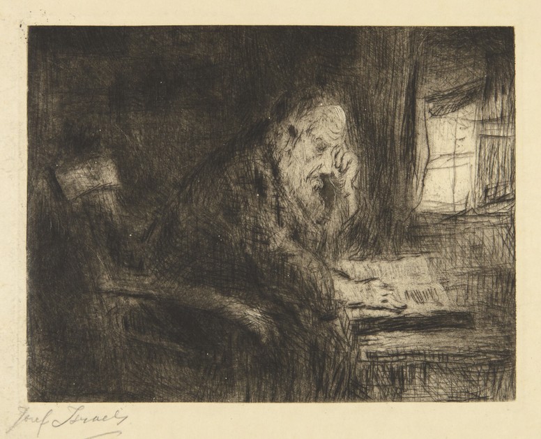 Old Man Reading (x1935-1588)