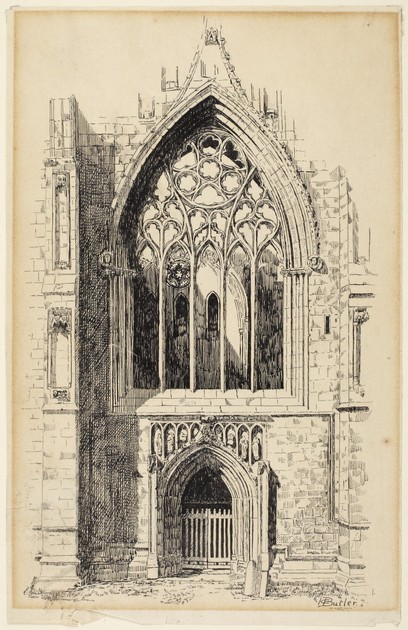 Study of Side Portal (x1953-6)