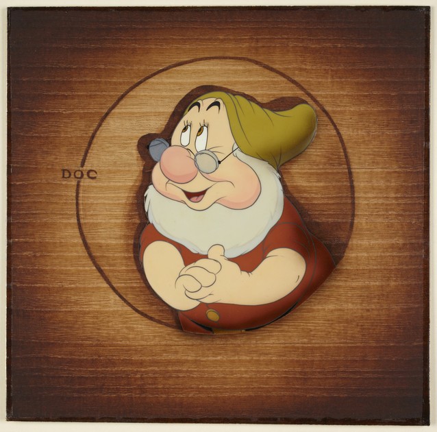 Doc, original drawing from Snow White and the Seven Dwarfs (x1952-43)