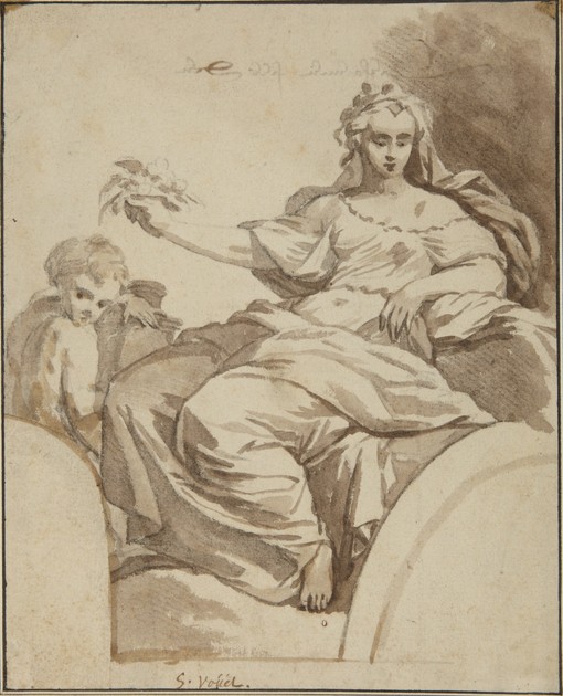 Allegorical figure (x1945-75)