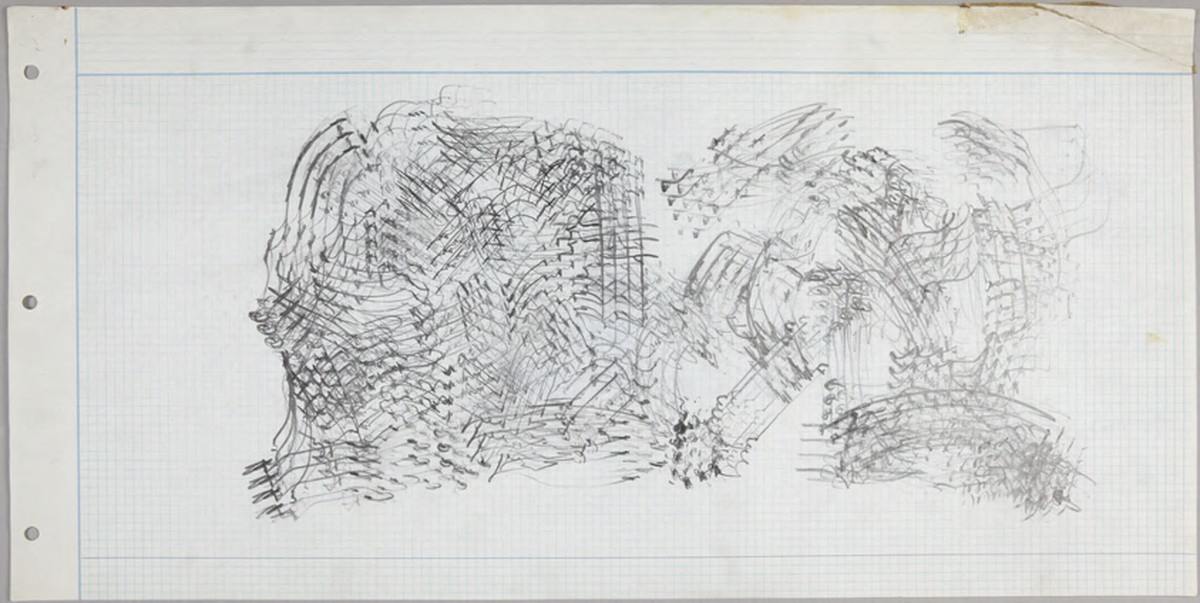 Net Building from the series, Gang Drawing Derived from the ...