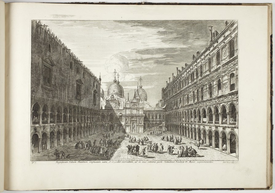 No. 5. Ducal Palace, Interior Court, from Magnificentiores ...