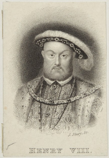 Henry VIII - small bust (x1937-448)