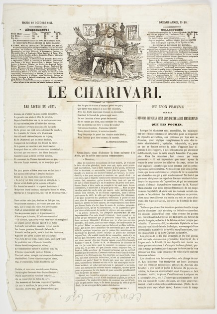 Honoré Daumier, Le Charivari, December 1, 1832 - May 31, 1835