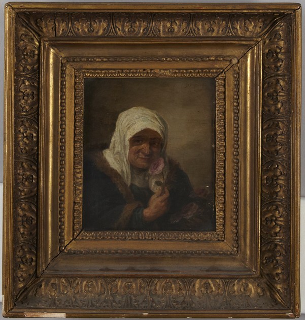 Old Lady with Rose (y1928-35)