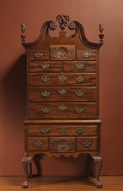 Highboy chest of deals drawers