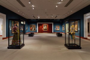 Sculptures on view in Sterling Morton gallery at the Art Museum