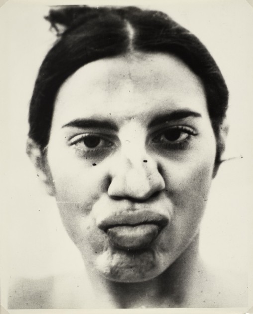 Untitled (Glass on Body Imprints – Face) (2007-41.6)