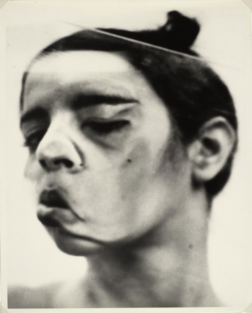 Untitled (Glass on Body Imprints – Face) (2007-41.7)