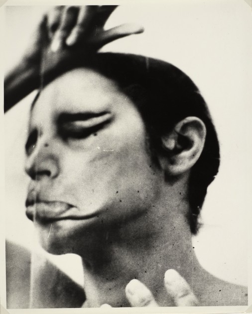 Untitled (Glass on Body Imprints – Face) (2007-41.9)