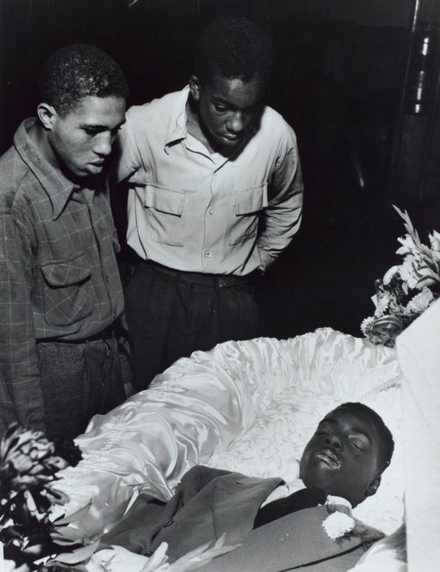 Red and Herbie Levi at the Funeral of Maurice Gaines, Harlem, New York ...