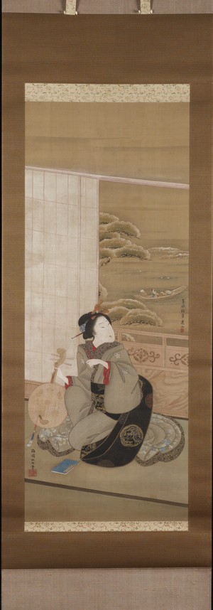 Japanese, Edo period, 1600–1868, Hirai Renzan, 1798–1886 and Nagahara Baien, 1823?–1898: View of the Sumida River, ca. 1850s. (2012-59).