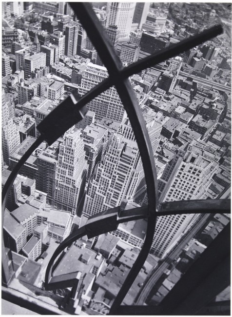 Berenice Abbott New York City Arabesque View Framed Wall Art Poster