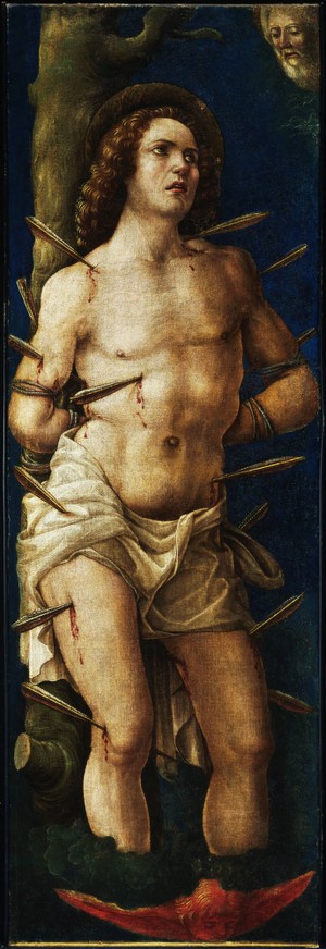 Liberale da Verona, Italian, 1445–1527/29 Saint Sebastian ca. 1480 or later