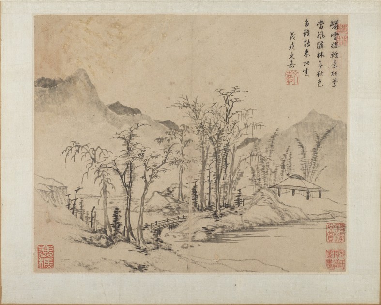 Landscapes (Shanshui huace 山水畫冊) (y1978-44 c)