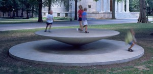 Scott Burton, American, 1939–1989: Public Table, 1978–79. Cast concrete, h. 83 cm, diam. 610 cm, diam. of top of sculpture: ca. 396 cm. Museum purchase, with a grant from the National Endowment for the Arts and a matching gift from the Mildred Andrews Fund (y1980-11). © 2013, Scott Burton, Artists Rights Society (ARS), New York / photo: Bruce M. White