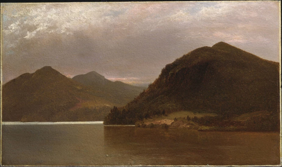 John Frederick Kensett, American, 1816-1872: Lake George, ca. 1870 (y1994-151). Photo: Bruce M. White.